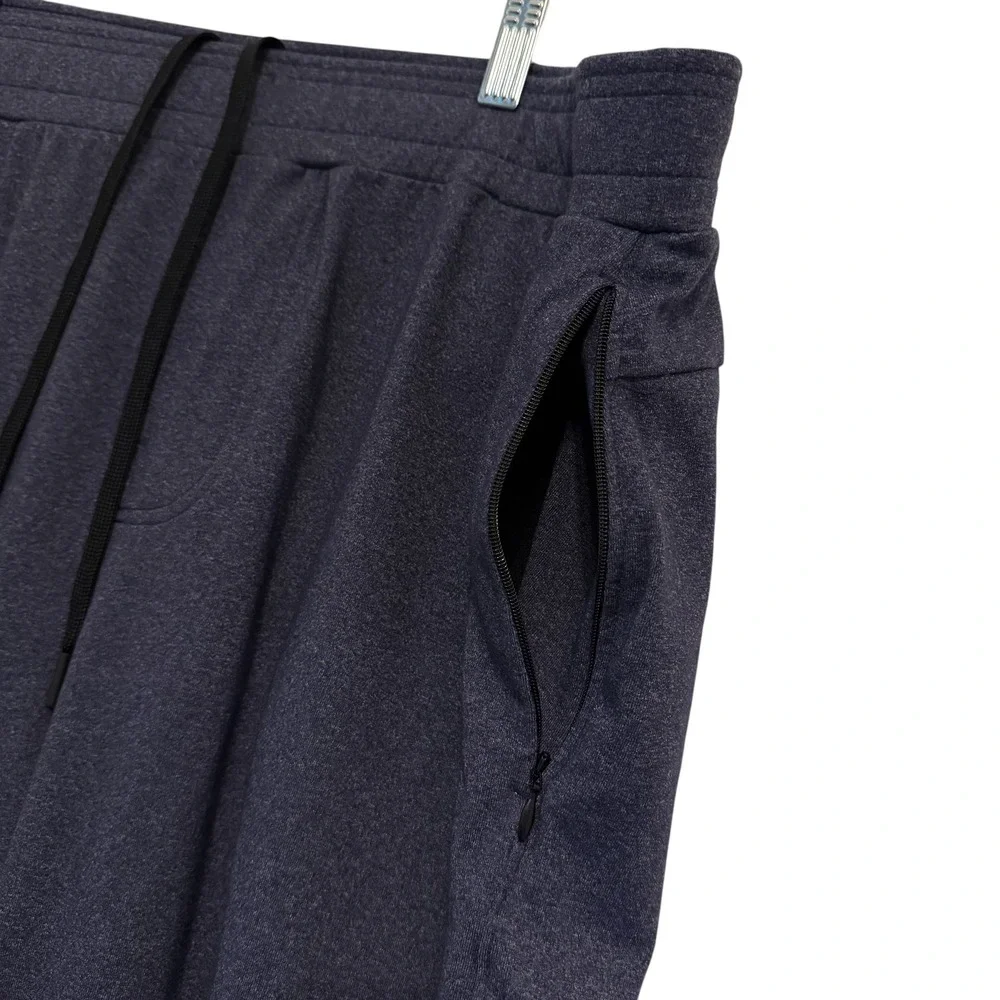 Public Rec Gamechanger Pant Mens Sz 40 Navy Blue Heather Tapered Athleisure Soft - Picture 11 of 15